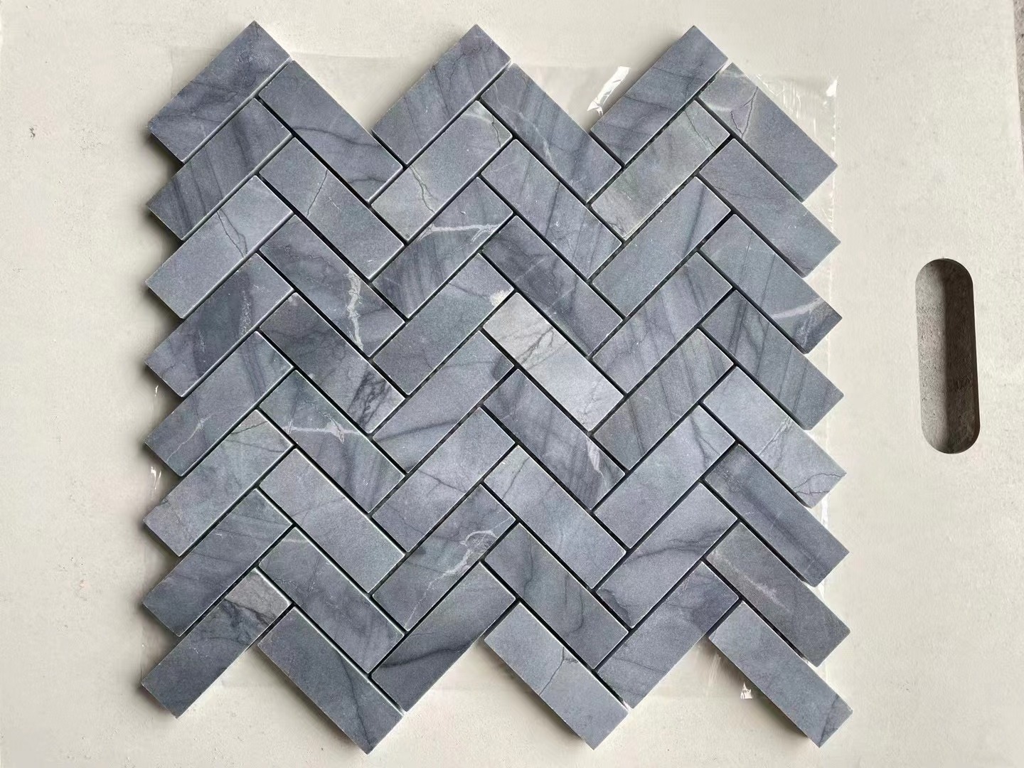 Basketweave Doris Grey tiles popular good quality mix marble mosaic tiles Doris Grey 12 x 12 inches for wall backsplash