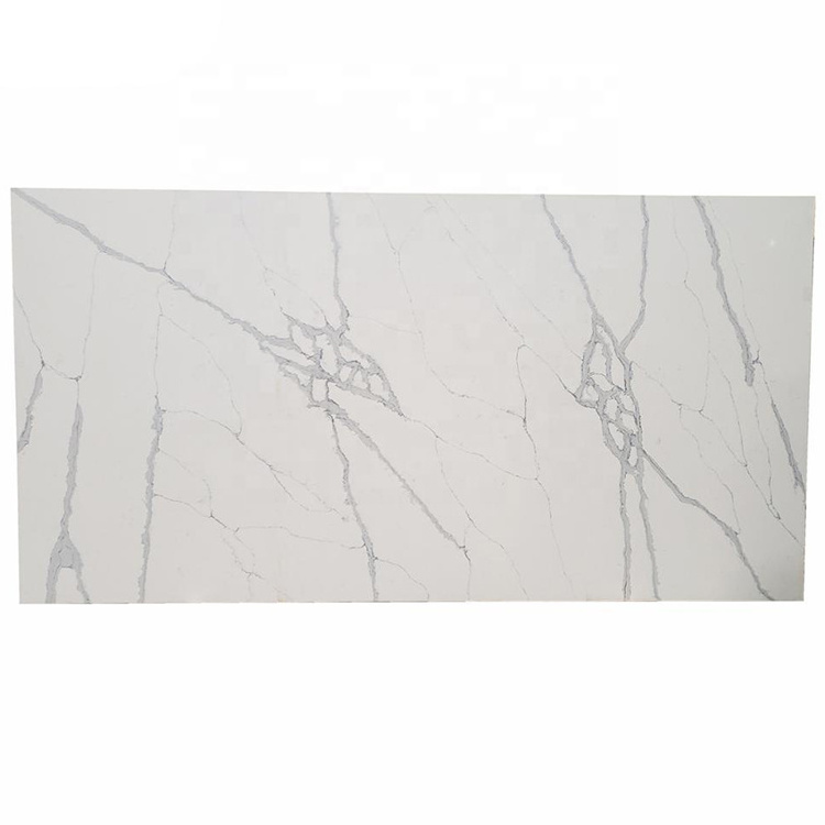 Big slab 1400 mm x 3000 x 20 mm Calcutta quartz supplier with best prices