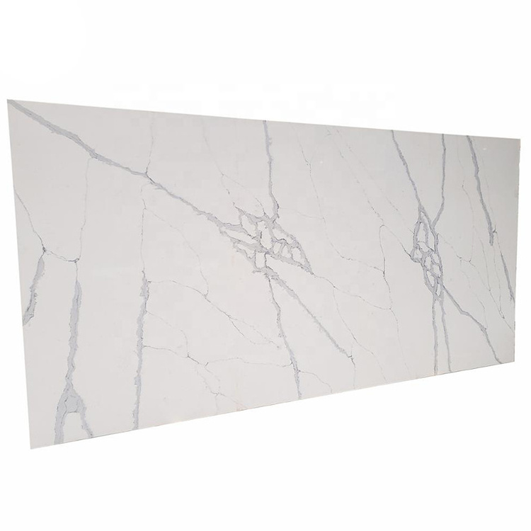 Big slab 1400 mm x 3000 x 20 mm Calcutta quartz supplier with best prices