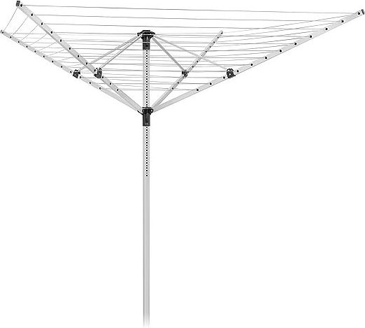 4 arms 50m outdoor aluminum rotary washing line