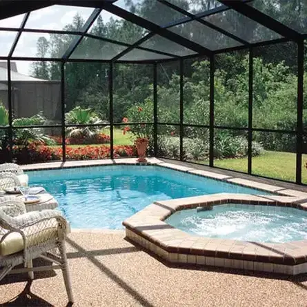 Affordable Patio Bug Protection Insect Polyester Screen Roll Pool Privacy Mesh Window Screen for Enclosed Pool