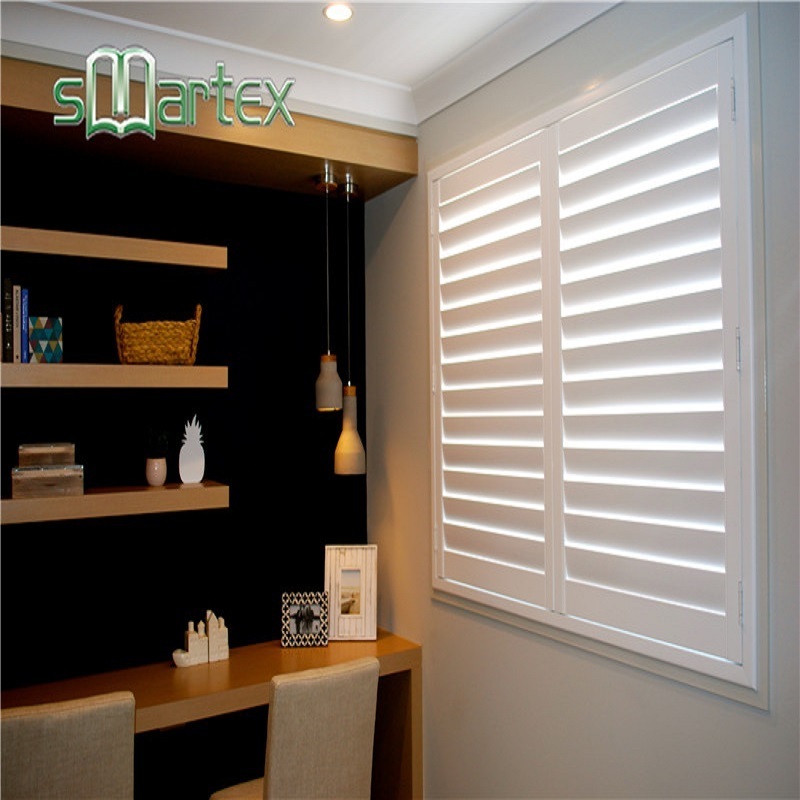 Wholesale low price pvc plantation shutters material components accessories