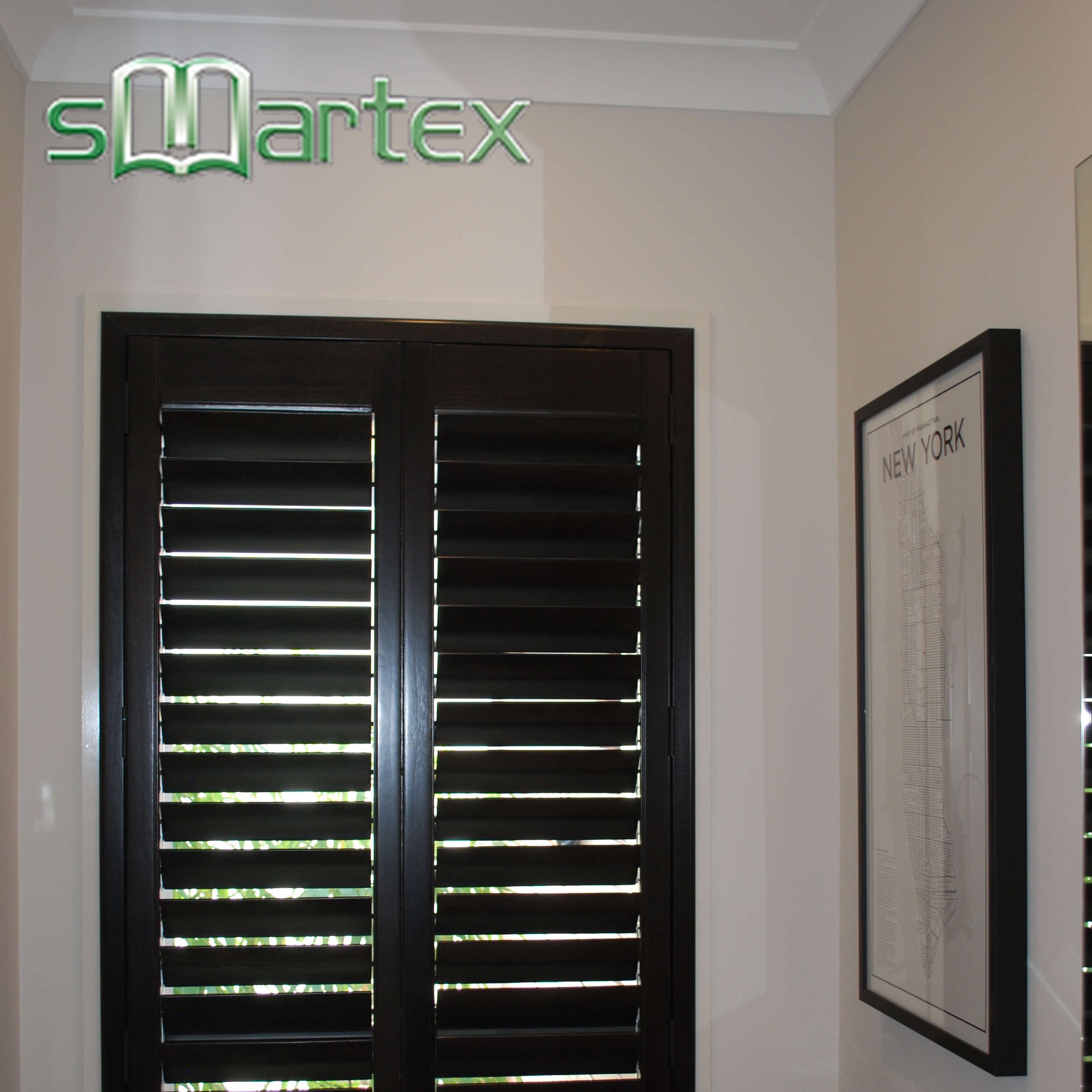 Durable design pvc window plastic blade plantation shutter windows blinds shades roller shutters supplier