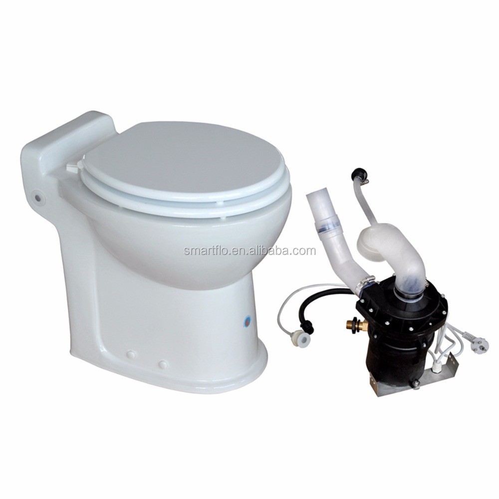 Intelligent electric macerator toilet pump no water tank for bathroom