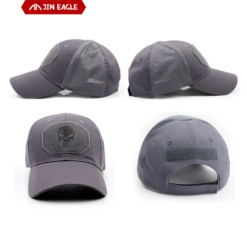 Camouflage Tactical Style Breathable Mesh Caps Custom Skull Hats New Men Hats Men Caps Outdoor Baseball Cap