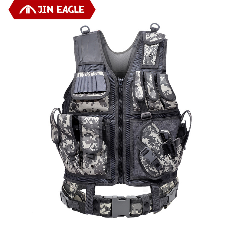 CS Game Outdoor Clothing Hunting Tactical Vest Men Camouflage Adjustable Men Vest