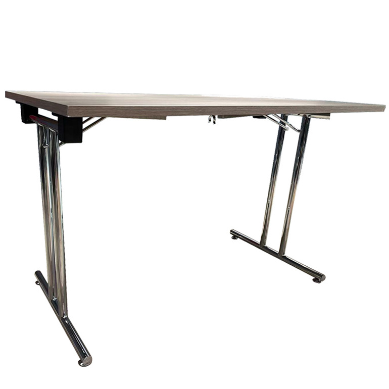 Star Stable Big Chrome SteelFolding Table Chairs Set Folding Table Adjustable Height Folding Picnic Wine Table Base