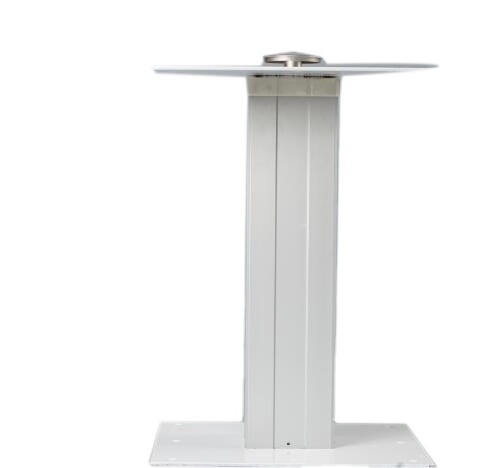 Modern Furniture Customization Metal Legs Square White Table Base Adjustable Lifting Table Leg Metal Leg