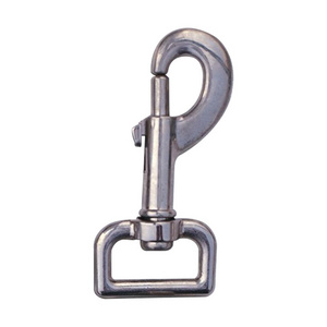 Wholesale Swivel Zinc Alloy Dog Leash Snap Hook Lobster Clasps For Hiking Camping Carabiner Pet Chain Accessories