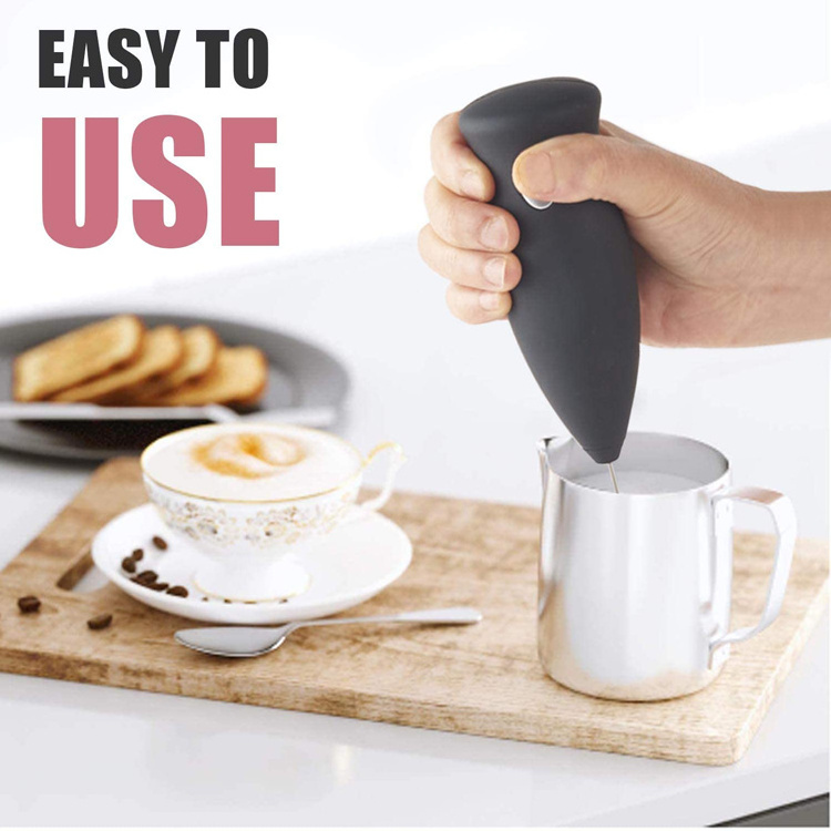 Handheld coffee milk frother cream foam maker hot chocolate matcha whisk