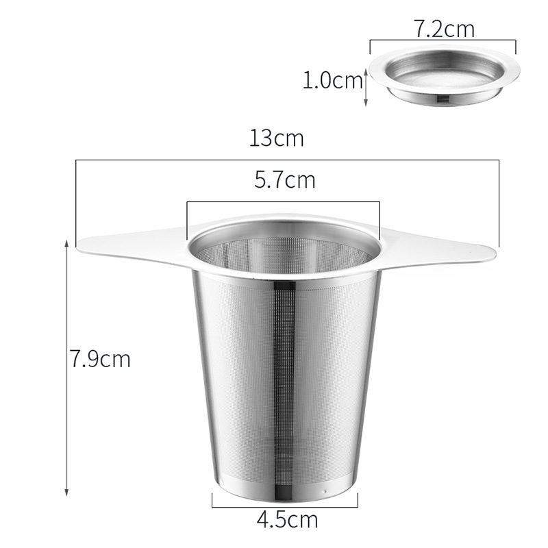 304 stainless steel tea leak tea maker binaural tea filter Infuser