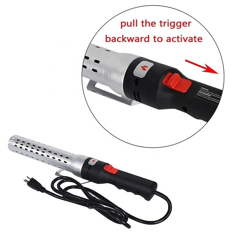 Hot Sale Stainless Steel Electric Charcoal Fire Starter Lighter BBQ Gill Fire Pits