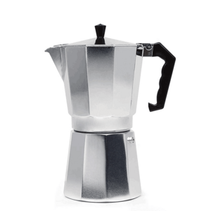 Silver Stovetop Espresso Maker Moka Pot Espresso Coffee maker