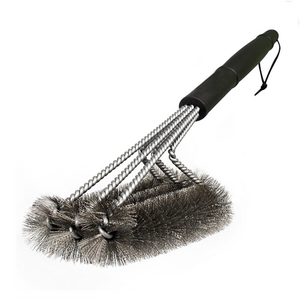 Good quality Grill Grate Cleaner Stainless steel cleaning brush for grill