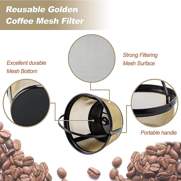 Replacement Permanent Basket Filter Dual Brew Coffee Maker K Cup Reusable Coffee Pods