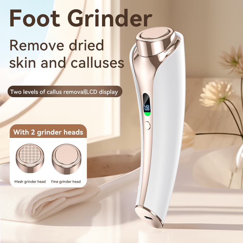 Professional Pedicure Tools Foot Care Kit, Foot Scrubber 2 Speed Electric Feet File Pedi for Hard Cracked Dry Dead Skin,