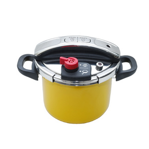 Rotation Pressure Cooker Enamel industrial prestige standard surgical Stainless Steel german style pressure cooker