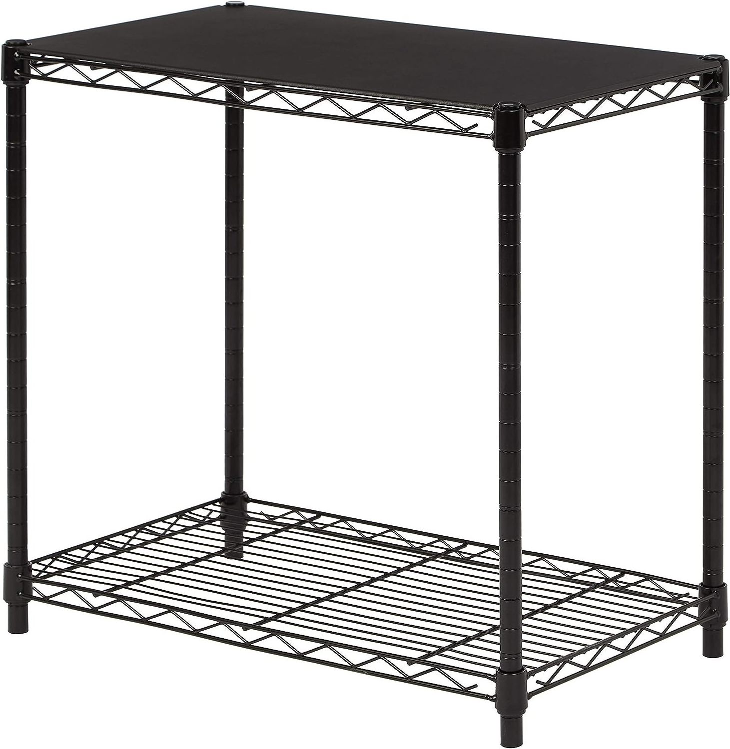 Amazon bestseller 2 4 5 Tier Wire Shelving Units Adjustable Metal Storage Rack NSF Pantry Shelves Kitchen Organization Shelf