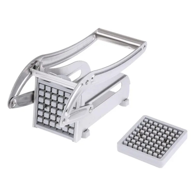 Hot Sale Stainless Steel Meat Chips Slicer Potato Cutter Potato Slicing Machine Home Kitchen Tools Manual French Fries Cutter