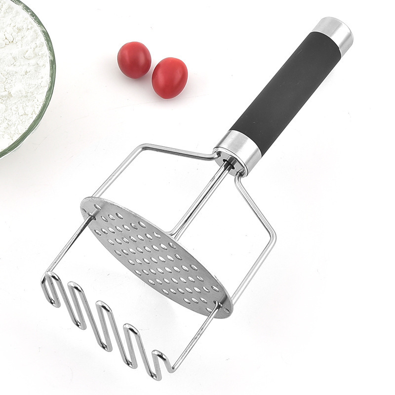 Potato Masher Stainless Steel, Heavy Duty Mashed Potatoes Masher, Best Masher Kitchen Tool for Bean, Avocado, Easy to Clean