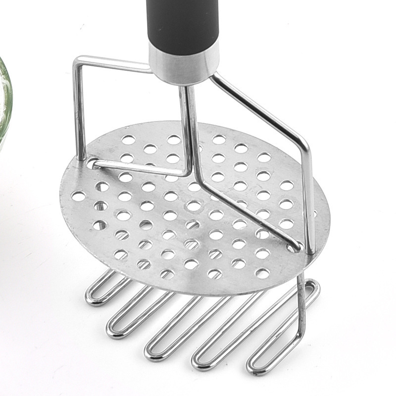 Potato Masher Stainless Steel, Heavy Duty Mashed Potatoes Masher, Best Masher Kitchen Tool for Bean, Avocado, Easy to Clean