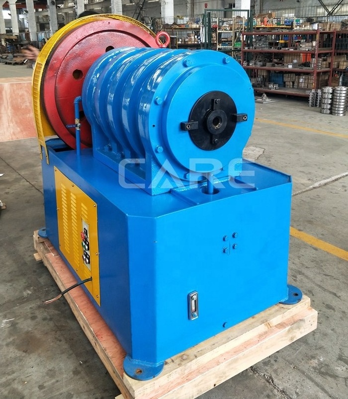 ZSG-60 Low noise hydraulic tube rotary swaging machine to taper reduce pipe diameter