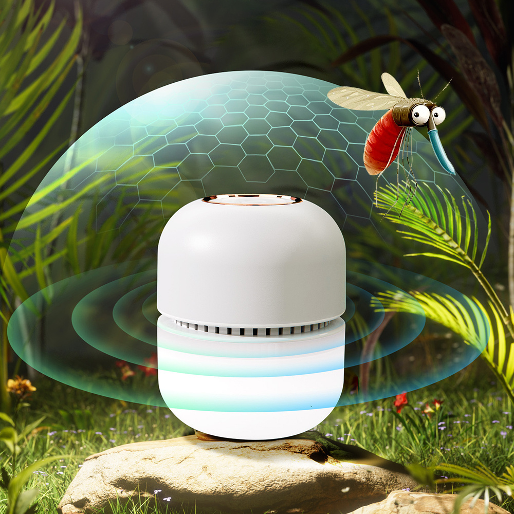 High Quality Intelligent Mother and Baby Grade Mosquito Killer Small High Frequency Sound Wave 1200mAh Electric Mosquito Zapper