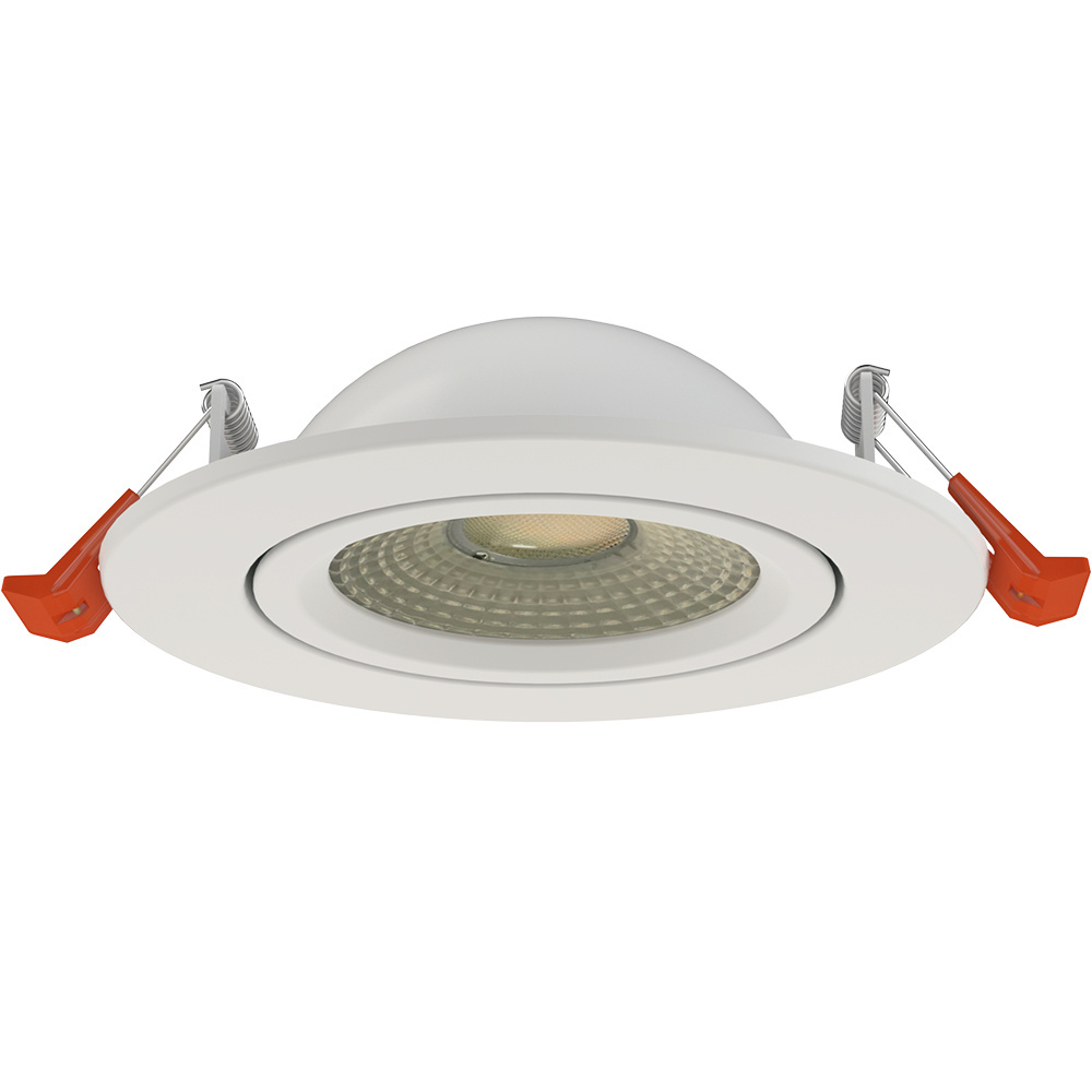 Eyeball Canless Slim ETL Downlight Adjustable Gimbal Recessed Lighting with J-Box