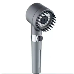 ABS High Pressure Water Saving Small Filter Shower Head Massage Brush Adjustable Water Pressure Handheld Shower Sprayer