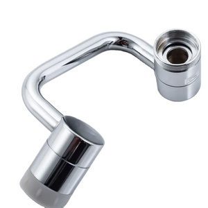 Multifunctional 1080 Degree Stainless Steel Robotic Arm Swivel Extension Universal Rotatable Tap Extender Sink Bathroom Faucet