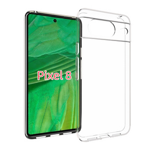 Factory Wholesale Waterproof Texture TPU Transparent Phone Case For Google Pixel 7 / 7 pro / 7A / 8 / 8 pro