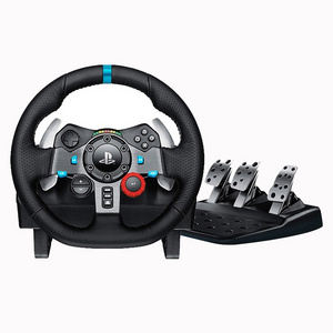 Logitech G29 Game Racing Steering Wheel Pedal Shift Lever Original Wired Steering Wheel Game for Ps4 Set Non-linear Brake Pedal