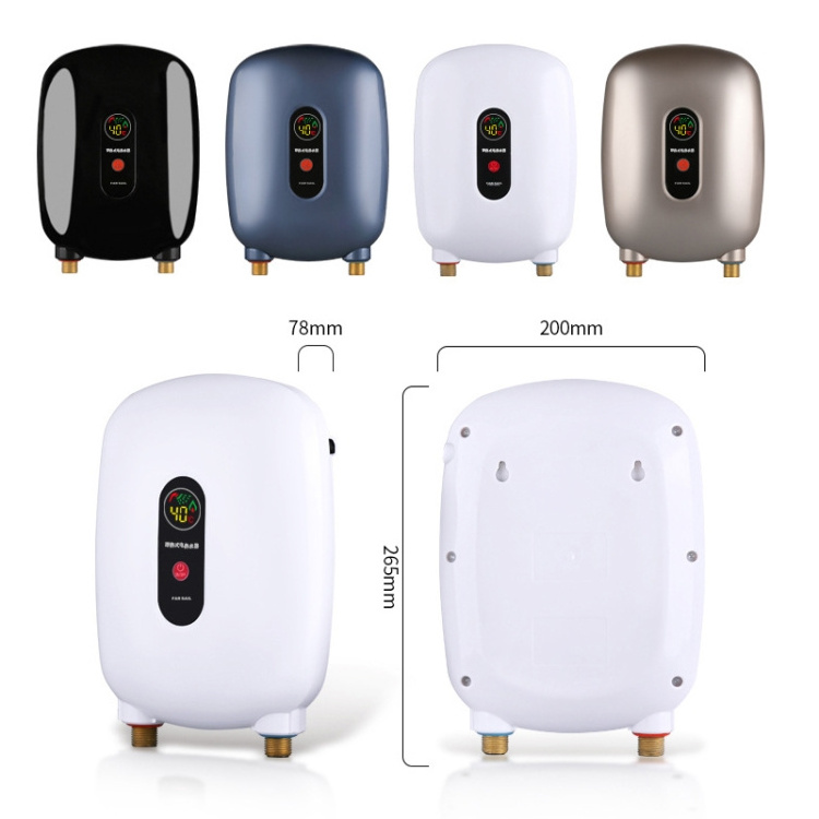 Genuine 3000w/4000w Heating Power XY-B08 Home Kitchen Bathroom Mini Electric Water Heater