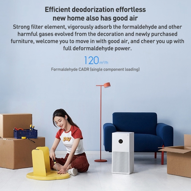 Hot Selling Original Xiaomi Mijia Smart Air Purifier 4 Lite Antibacterial Aldehyde Removal