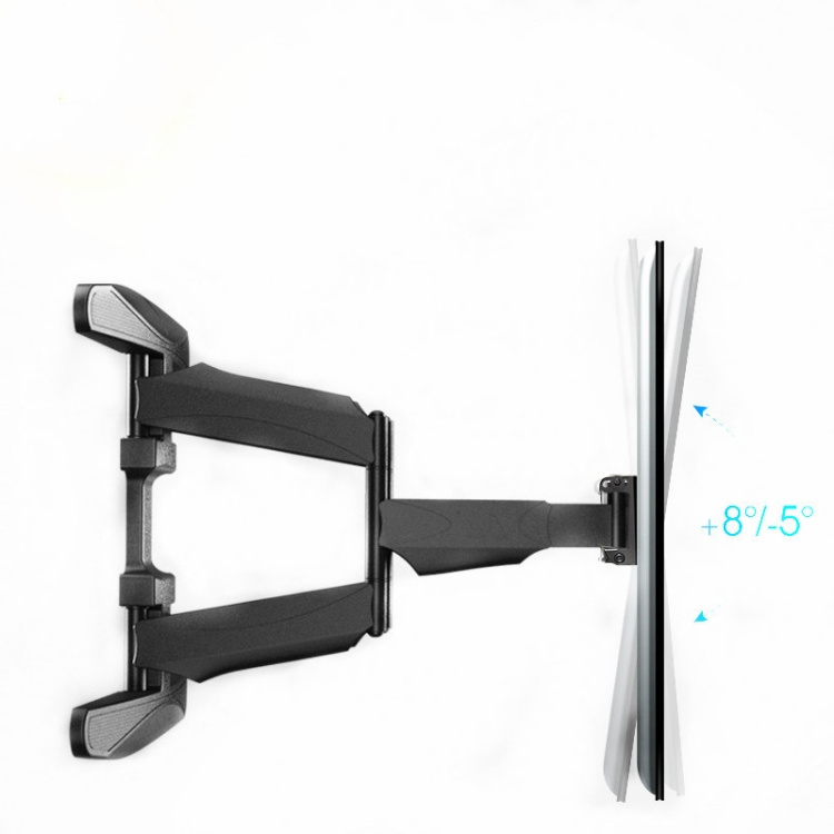 Same Day Shipping NORTH BAYOU NB P65 All-moving Cantilever Mount Swivel TV Wall Bracket for 55-85 inch LED / LCD