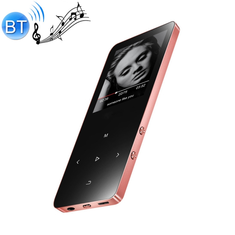 Best Selling X2 8GB 16GB Memory 1.8 inch Touch Screen Metal Media Player Wireless MP3 MP4 Hifi Sound Music Player