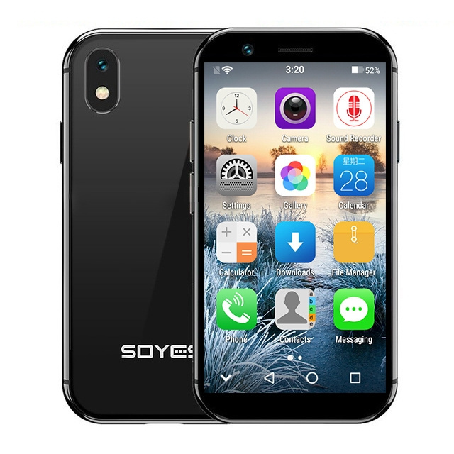 SOYES XS 3GB 32GB 3.2 inch Android 6.0 MTK6737 Quad Core up to 1.3GHz, Dual SIM Support Google Play Phone