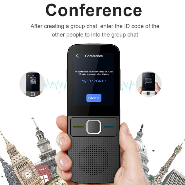 Hottest Selling WIFI  Business Travel Real Time AI Translator Translation Machine Smart Voice Translator For Languages