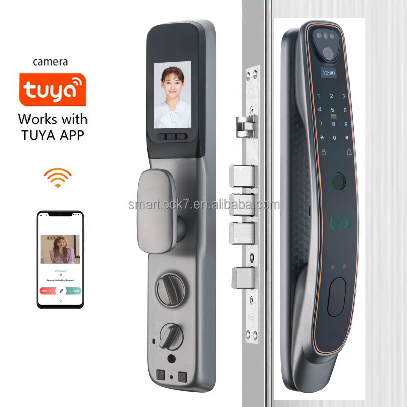 kaadas Safety Tuya smart Locks Camera new intelligent automatic Tuya Fingerprint Door Lock