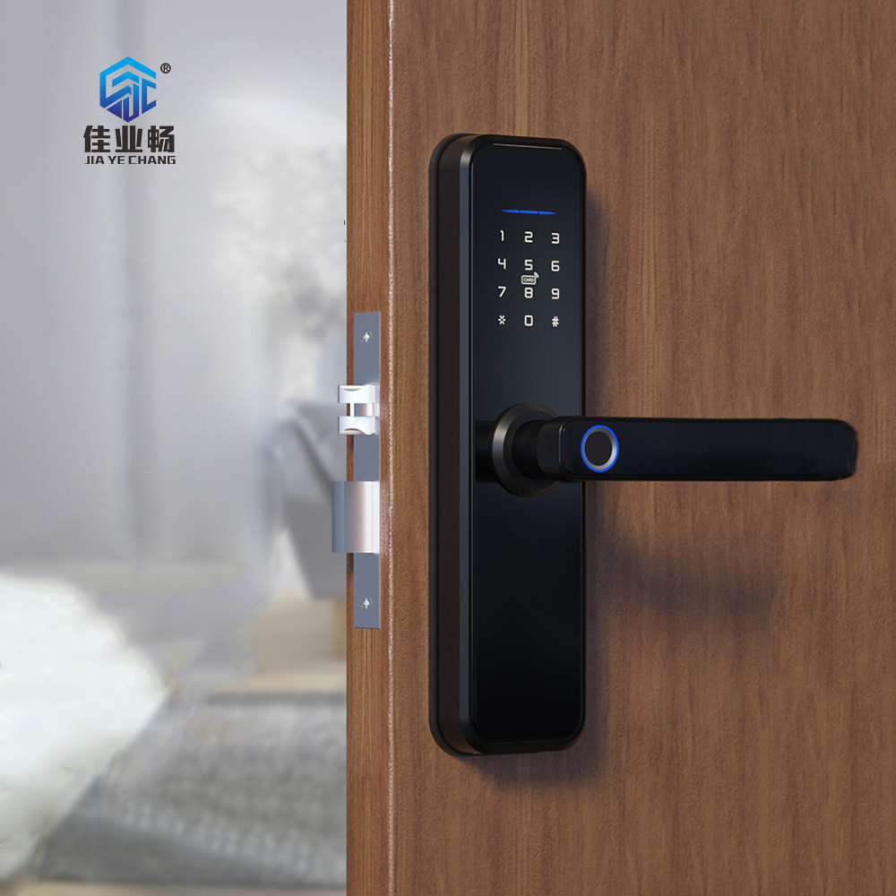 Safety Usb Port Lock X5 Model Smart Home Wifi Locks Smart Door Lock With Fingerprint Tuya App