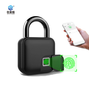 Finger Thumb Print Electronic USB charge Keyless Security Touch Luggage Cabinet Fingerprint Smart Padlock Locks