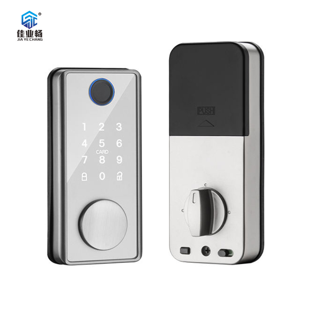 High Security Electric Digital Fingerprint Smart Electronic Digital Keypad Fingerprint Smart Deadbolt Lock