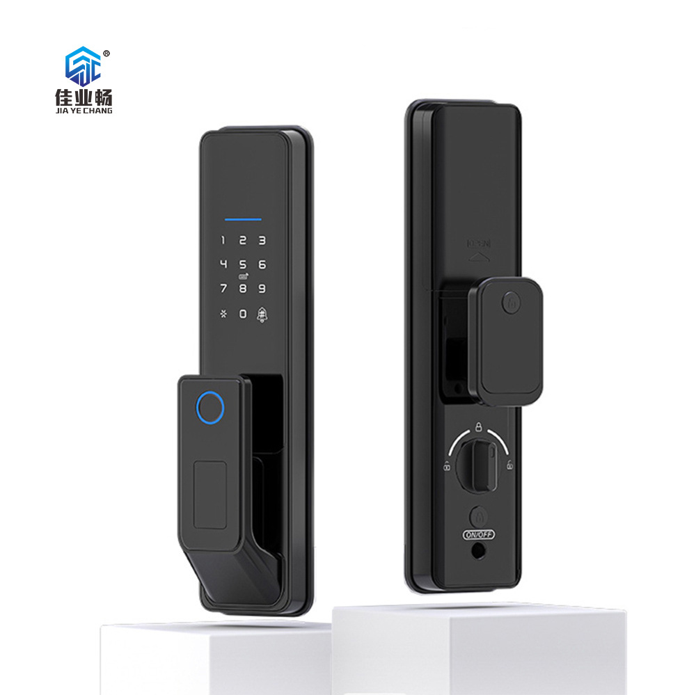 Cat's Eye Smart Door Lock With Camera Handle Fingerprint Electronic Door Lock Smart Finger Print Door Locks