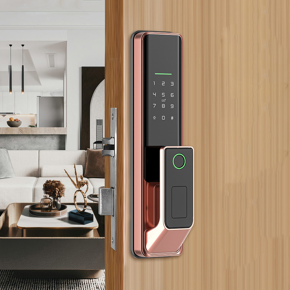 2024 Mart Camera Door Lock Tuya Password Lock shenzhen Smart Lock