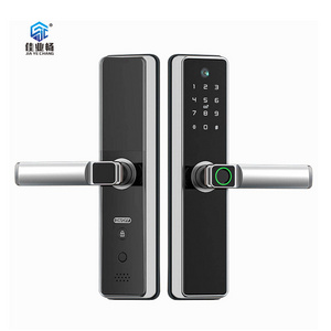 Cerradura Inteligente smart life Security Electric Digital Fingerprint Smart Door Lock With Tuya APP TTLOCK BLE Wifi Mobile Lock