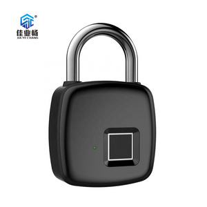 JEC Smart Fingerprint Padlock With USB Rechargeable Portable Fingerprint Anti-Theft Lock