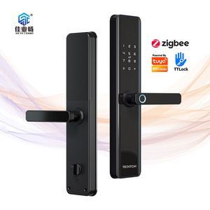 Fingerprint Scanner App Lock Electrical electronic Main door Lock With Remote Control front outdoor gate Smartlock shenzhen