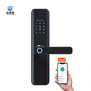 Smart Life Tuya App Wifi Fingerprint Password Rfid Card Smart Locks Door Lock For Hotel Apartment Home Office Building Lock