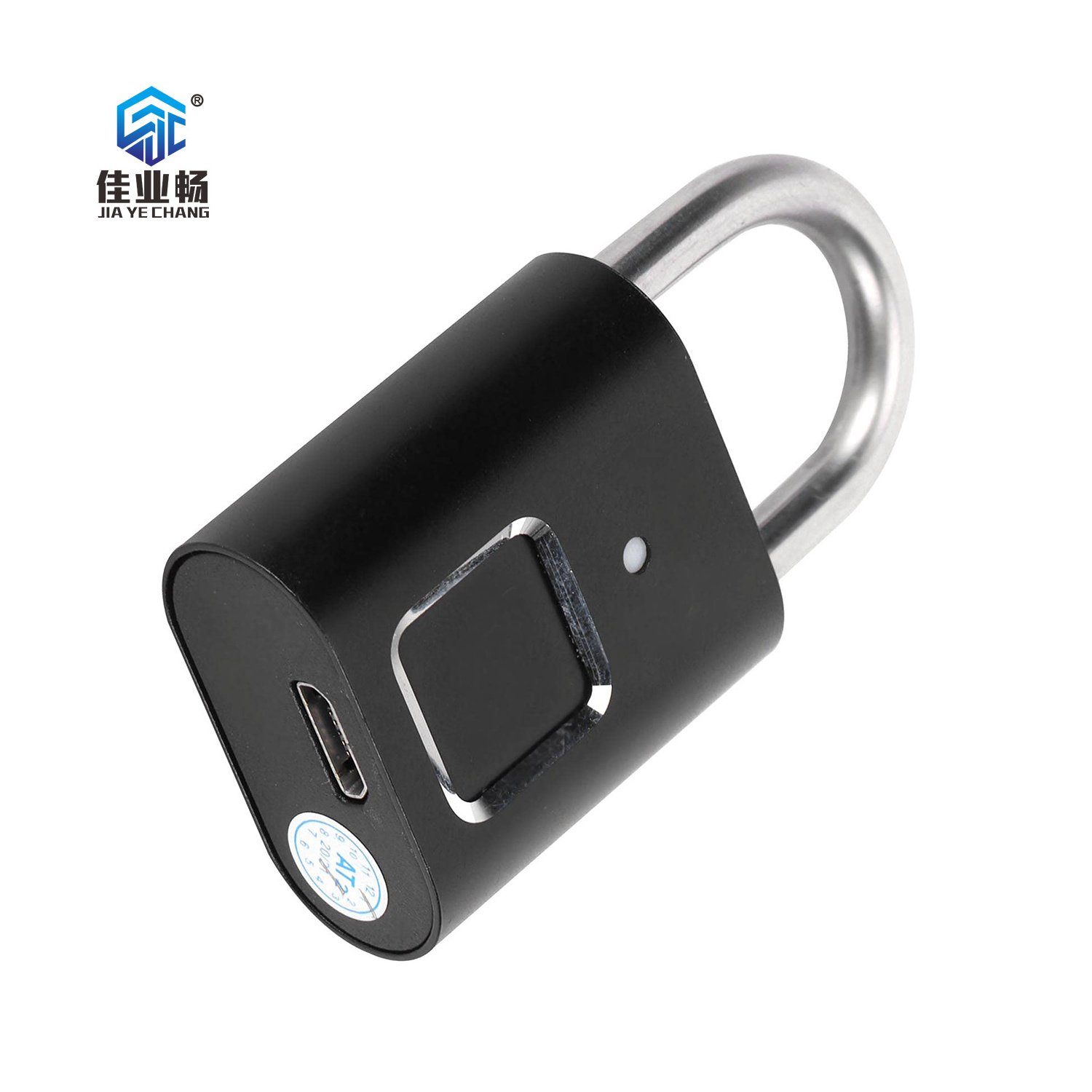 Gym door luggage suitcase backpack bike office fingerprint lock smart keyless waterproof fingerprint padlock