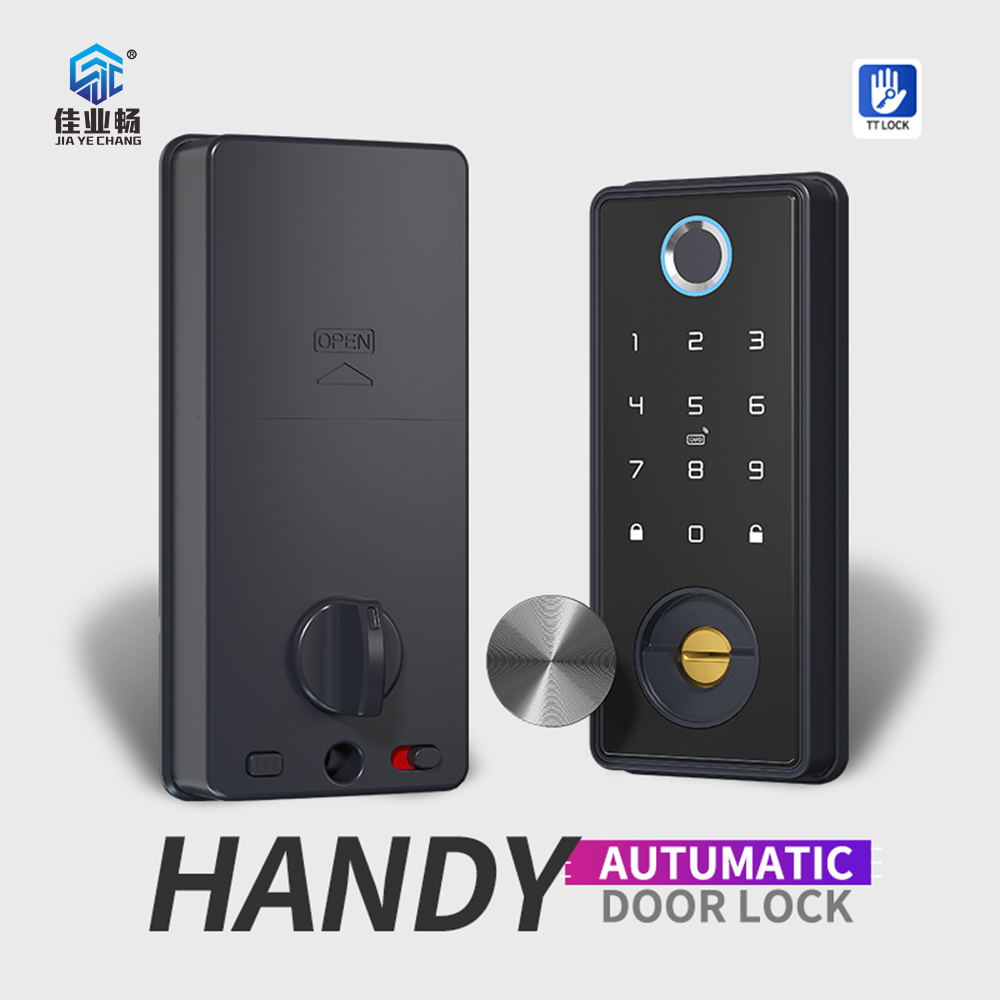 Hot Selling Tuya WIFI Smart Digital Electric Door Lock For Home Security Keyless Entry Wi-Fi Bluetooth Electronic Deadbolt